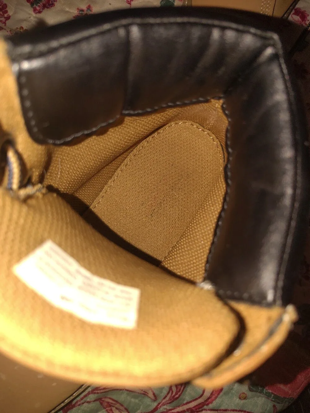 Target Boys Worker 11-7 Wheat Ankle Lace Up Work Boots Size 4M Tan, Like New